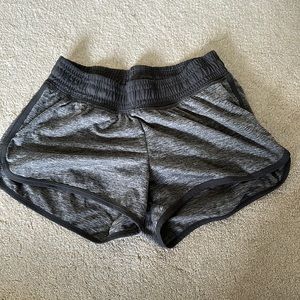 Gray athletic shorts